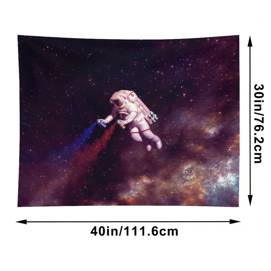 Shooting Stars - The Astronaut Artist Tapestry