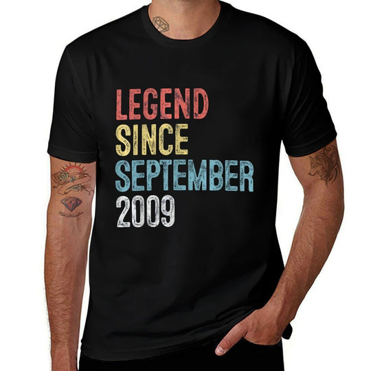 Legend 2009 16th Birthday Gifts for Boy Girl 16 Year Old  Eco-friendly Material T-Shirt