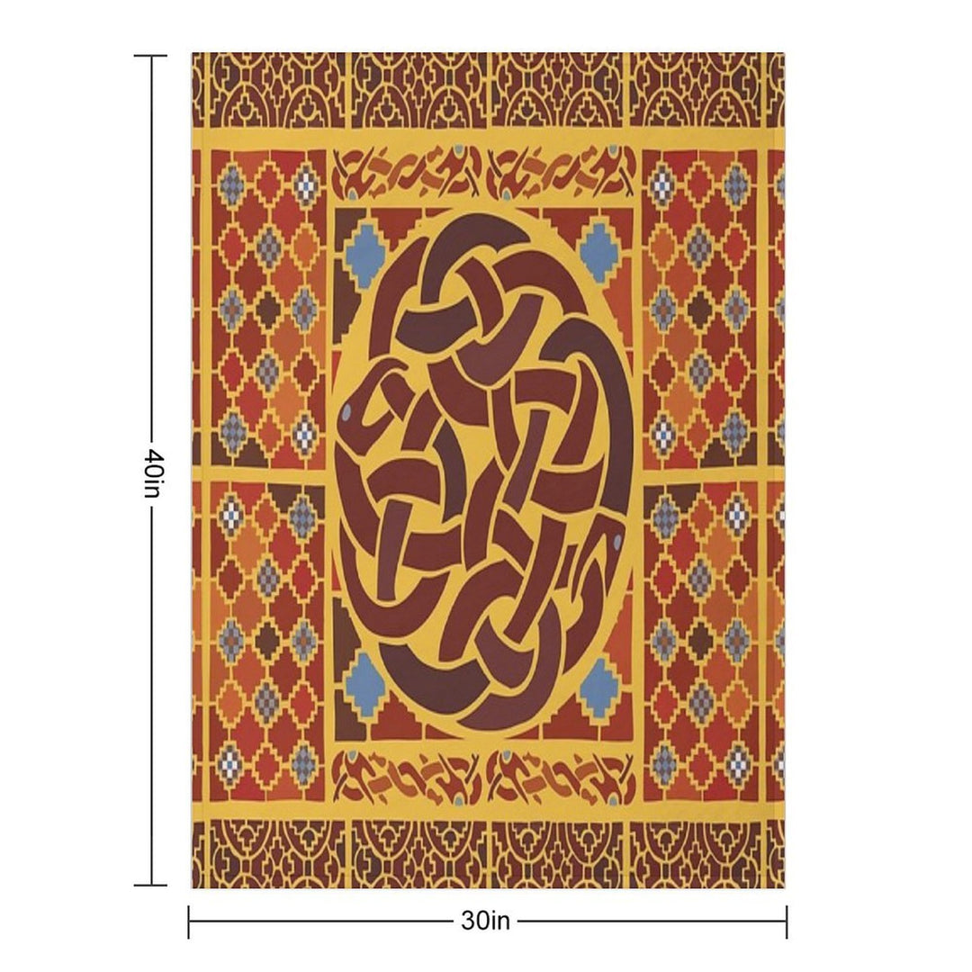 Imagining Sutton Hoo Rædwald Versatility Throw Blanket