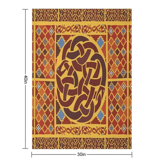Imagining Sutton Hoo Rædwald Versatility Throw Blanket