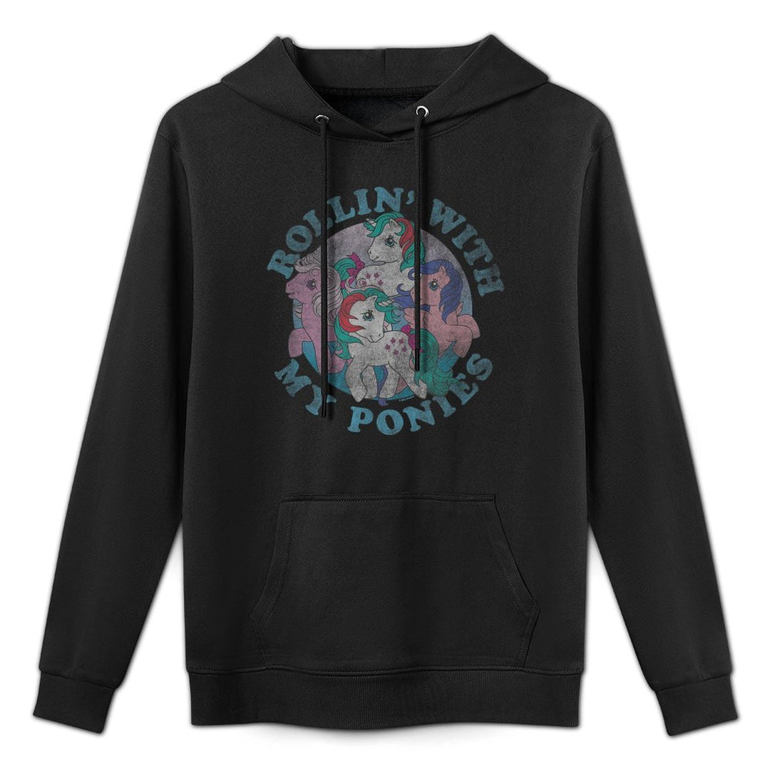 My Little Pony Retro Rollin' With My Ponies Classic Group Layering Staple Hoodie