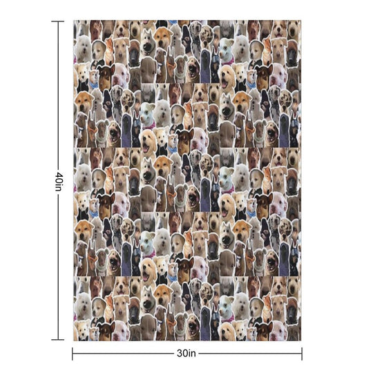 Sticker Stack 15 Compact Throw Blanket