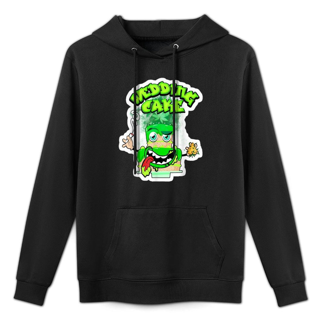 420 Cannabis Culture Stoner Wedding Cake Weed Strain Colorfast Hoodie