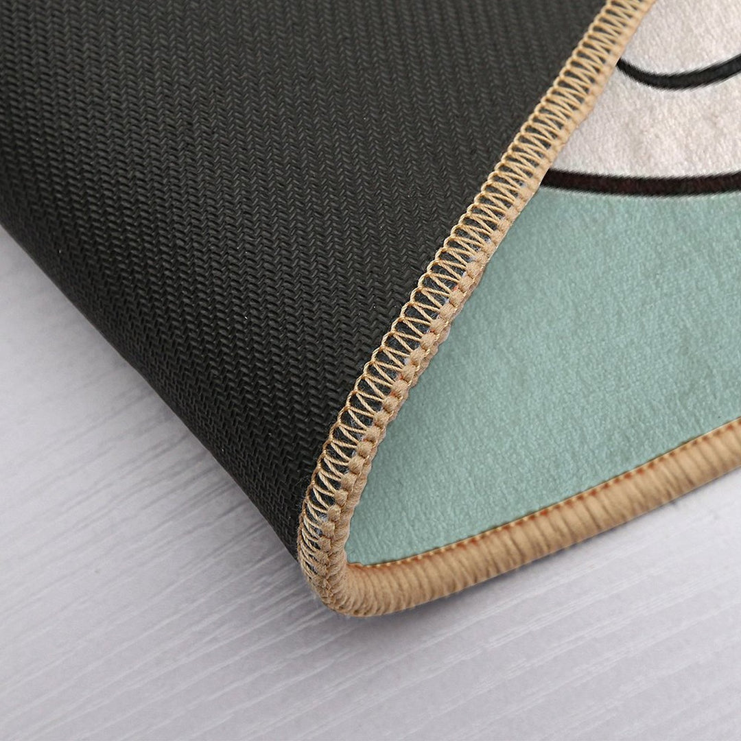 Airplane Ears Cream Shiba Inu Kawaii  Odorless Bath Mat