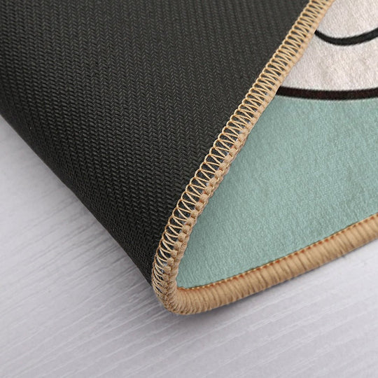 Airplane Ears Cream Shiba Inu Kawaii  Odorless Bath Mat