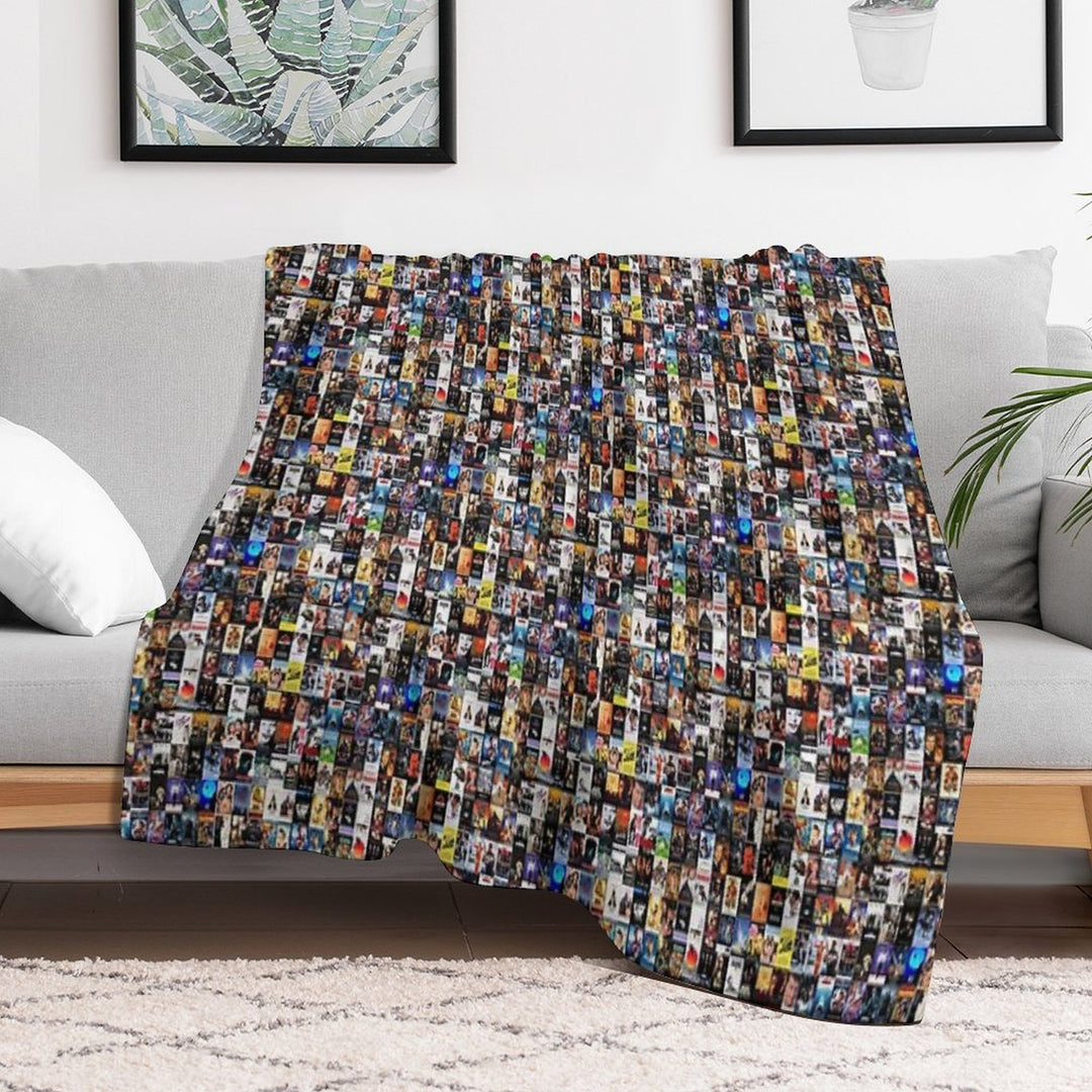 Mixed Movie Montage Comfort Throw Blanket