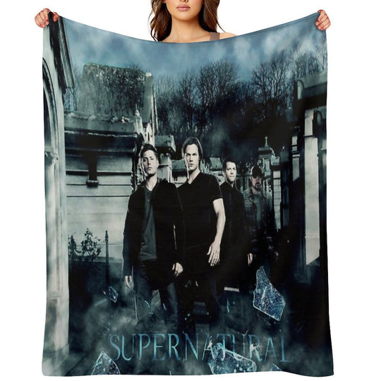 Supernatural Shrink-resistant Throw Blanket