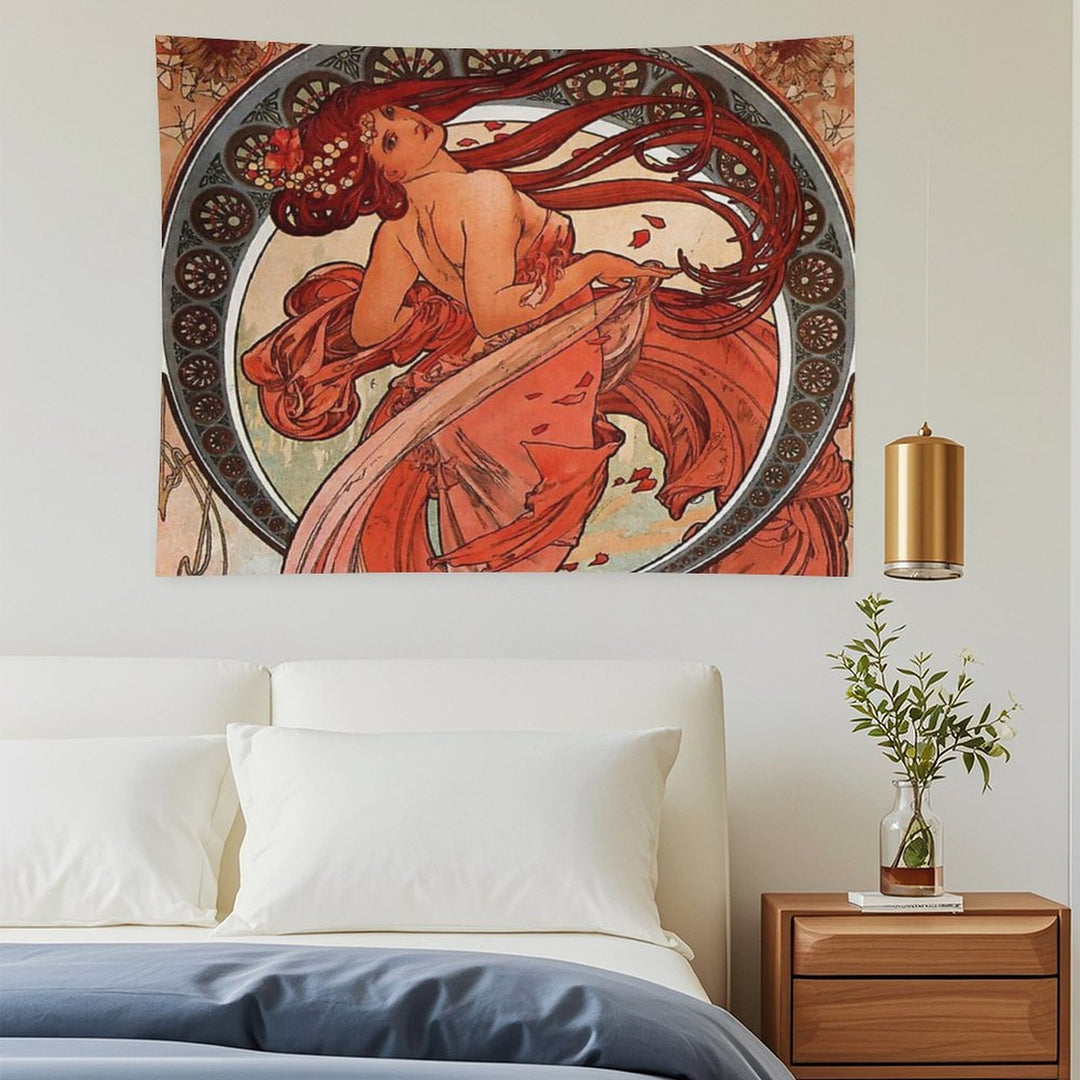 Alphonse Mucha - Dance Tapestry