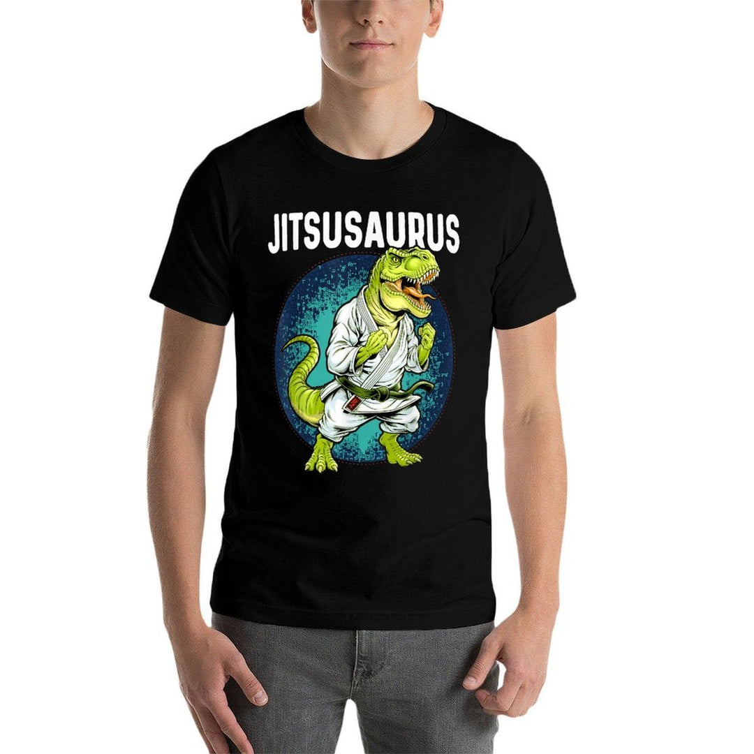 Jitsusaurus Funny Jiu-Jitsu Brazillian Ju Jitsu Bjj Boys Kid  Affordable Price T-Shirt