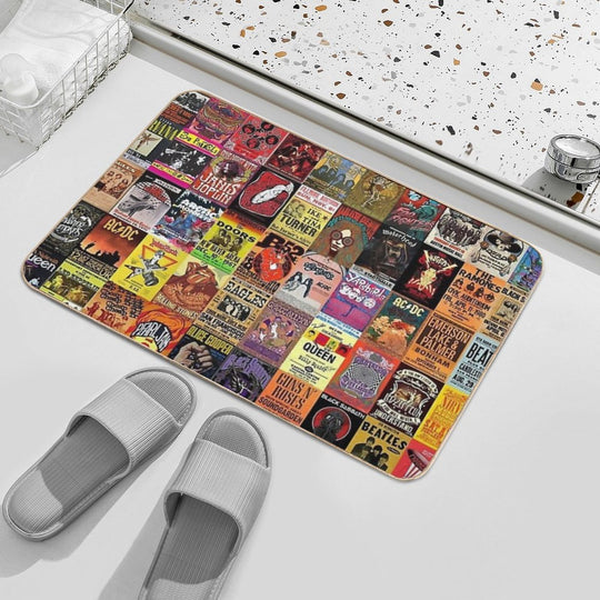 Rock Band  Rapid-Drying Bath Mat