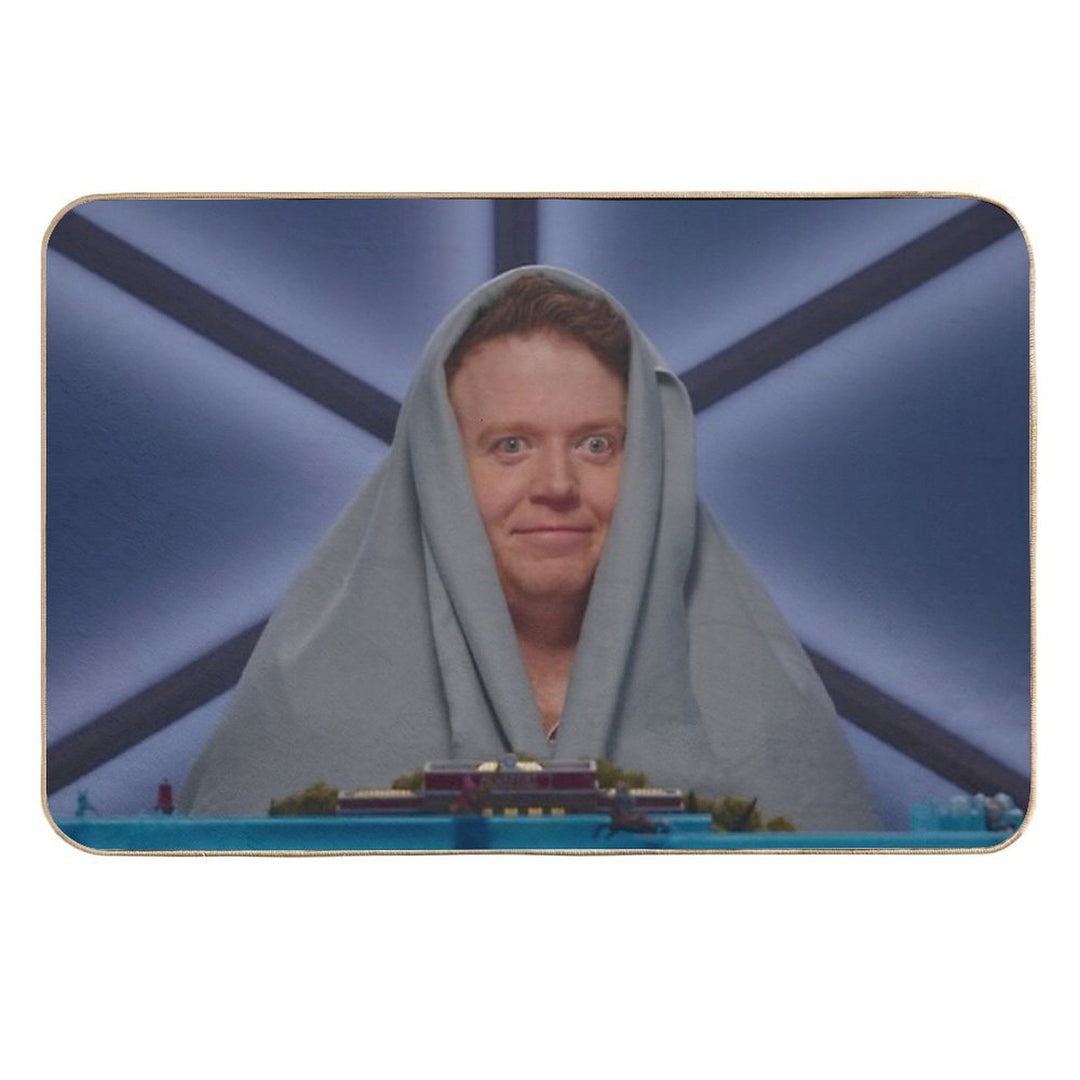 Non-sexual Adult Slumber Party Brennan Lee Mulligan  Toxin-Free Bath Mat