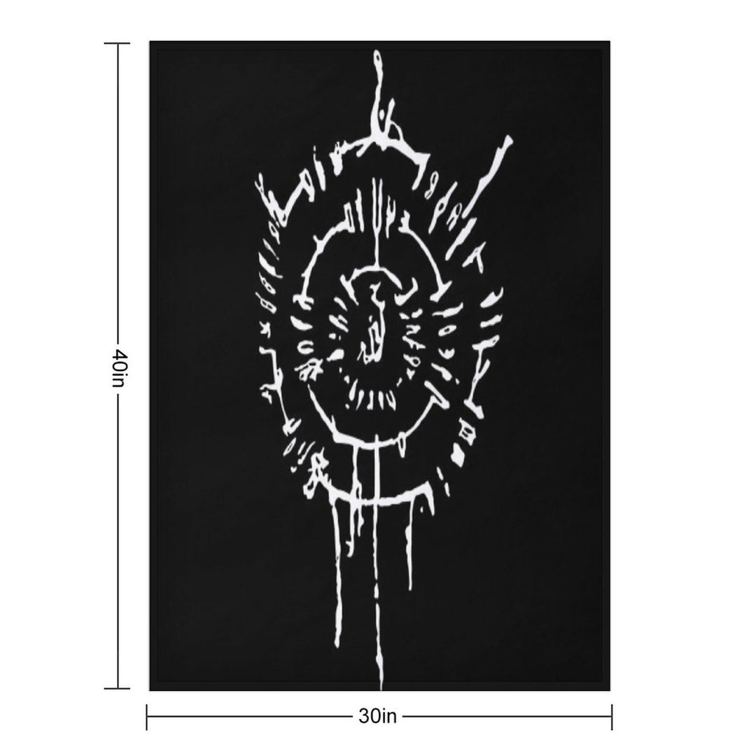 Astarion Scars White Compact Throw Blanket