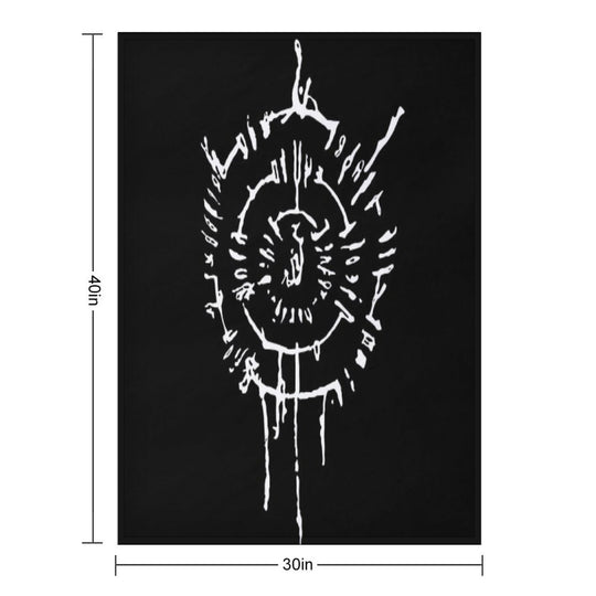 Astarion Scars White Compact Throw Blanket