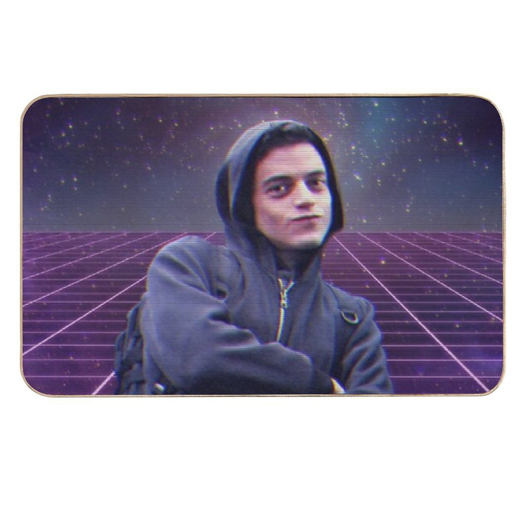 HACKERMAN  Fade-Resistant Bath Mat