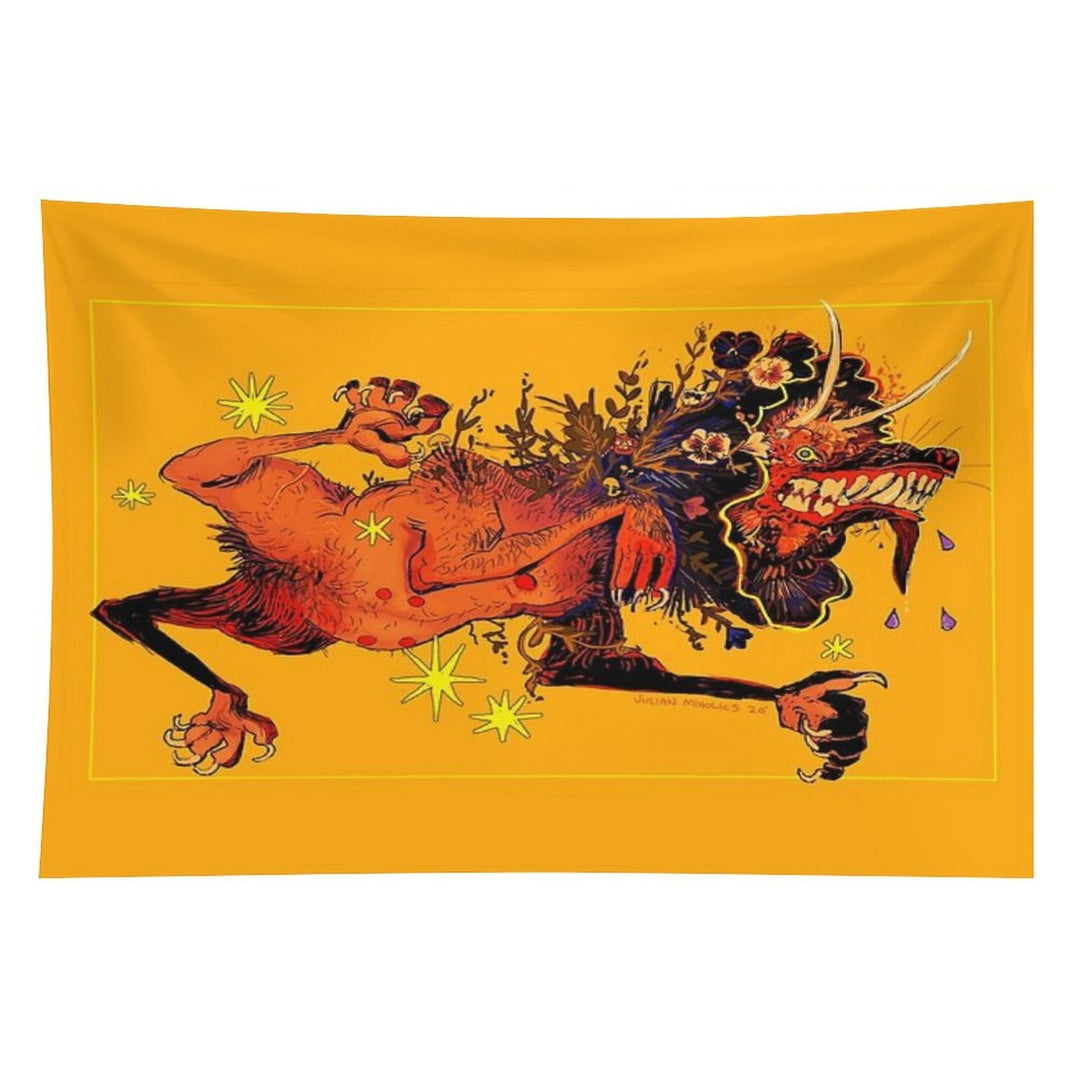 Pansybeast Tapestry