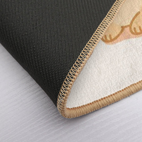 Meowdy Partner – Cowboy Cat Western Design  Absorbent Bath Mat