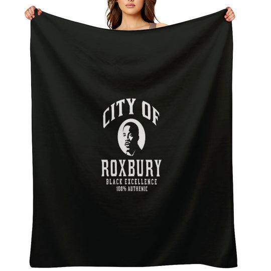 City Of Roxbury Tours MLK Series Premium Throw Blanket