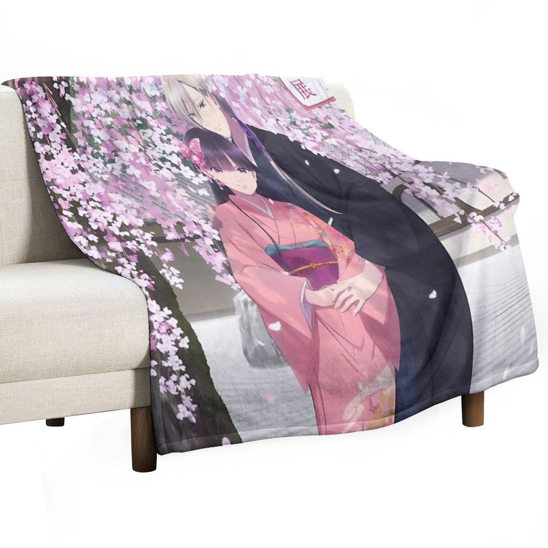 My Happy Marriage Eco-conscious Throw Blanket