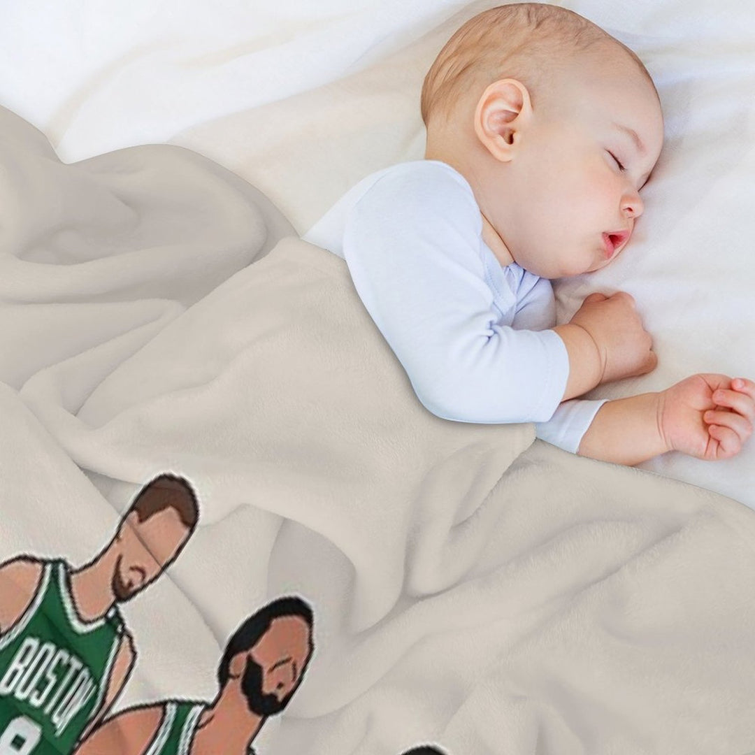 D White, KP, Jrue & The Jays Machine-washable Throw Blanket