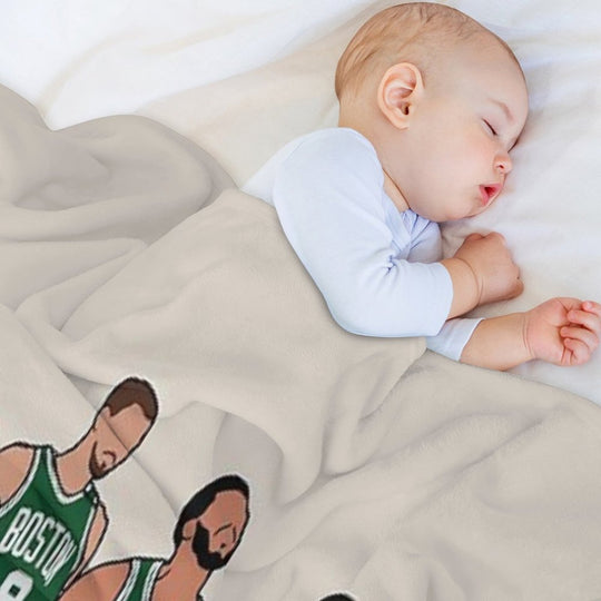 D White, KP, Jrue & The Jays Machine-washable Throw Blanket