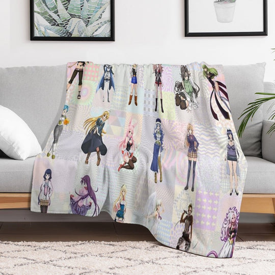 Japanese Anime Gift-ready Throw Blanket