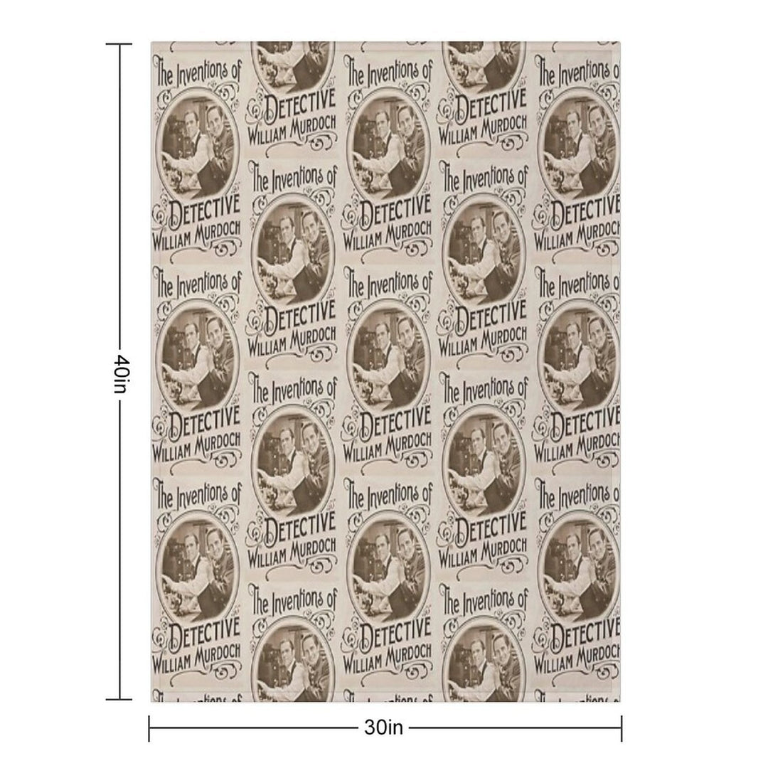 Murdoch Mysteries Multi-functional Throw Blanket