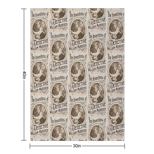 Murdoch Mysteries Multi-functional Throw Blanket