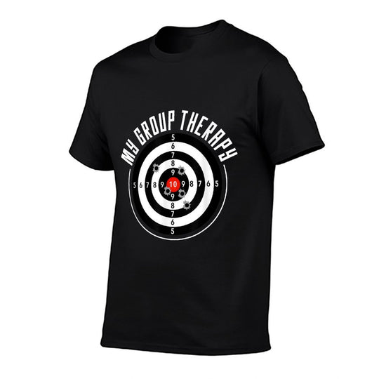 My Group Therapy Funny Gun Shooting Range Gift For Men Women  Tagless Design T-Shirt