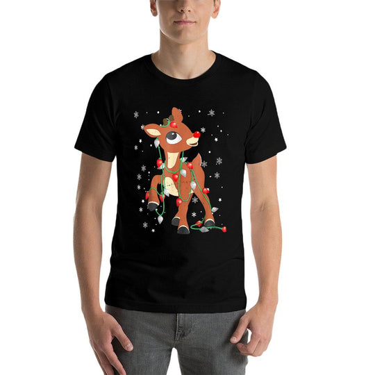 Rudolph The Red Nose Reindeer For Kids And Christmas Fan  Eco-friendly Material T-Shirt