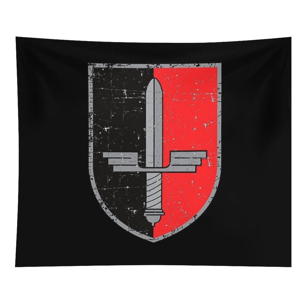 Luftwaffe - JG 52 Jagdgeschwader 52 - Grunge Style Tapestry