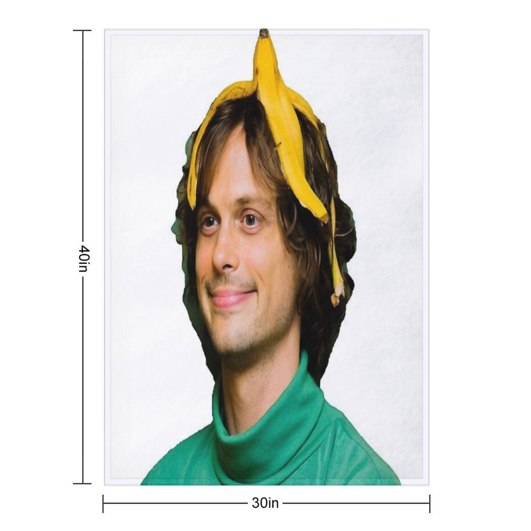 Matthew Gray Gubler Quick-dry Throw Blanket