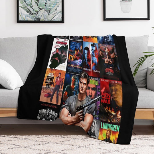 Cinema of Dolph Compact Throw Blanket