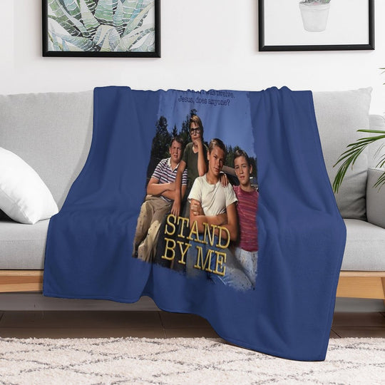 Stand By Me No2 Anti-pilling Throw Blanket