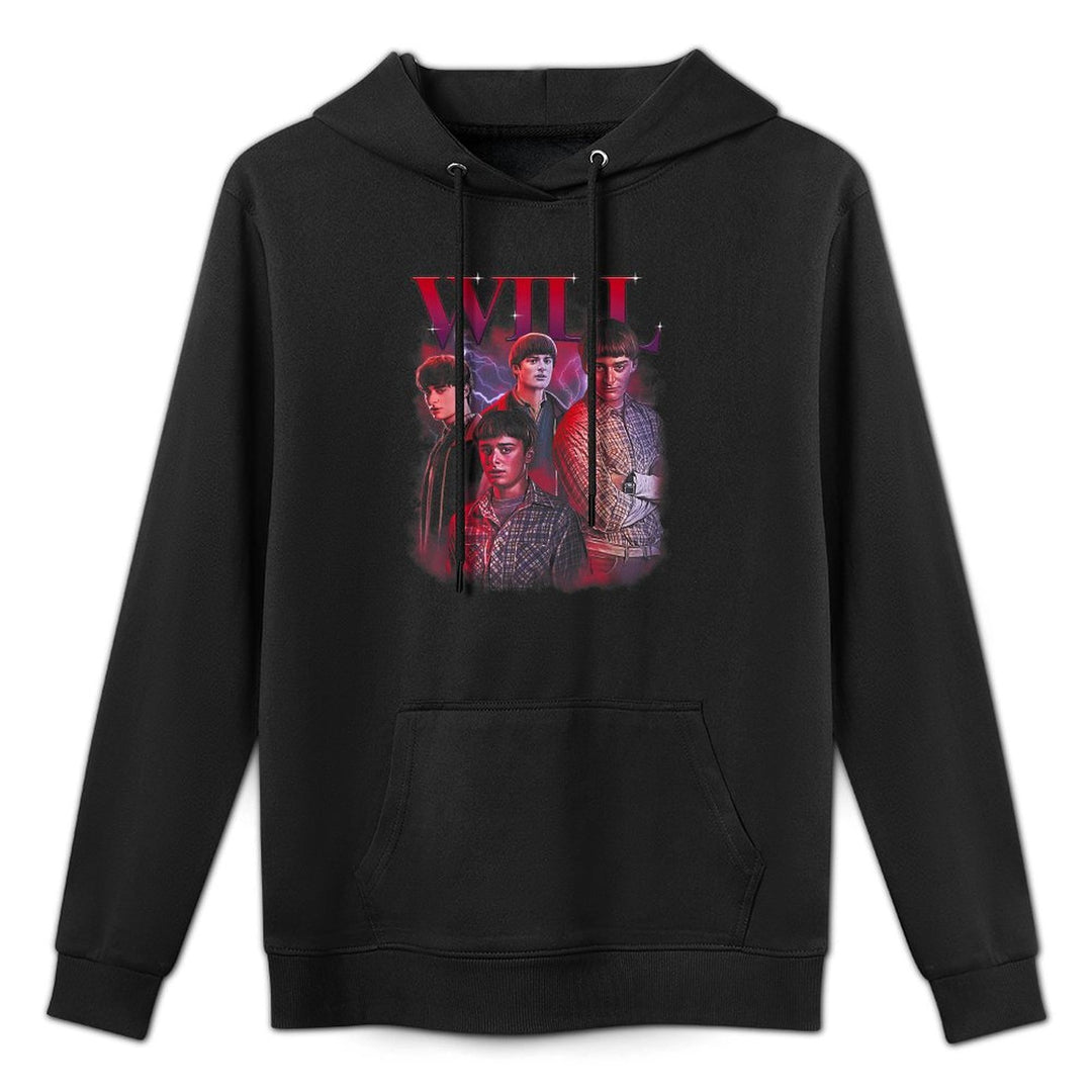 Stranger Things Will Heartthrob Officially Licensed Cotton-Polyester Blend Hoodie