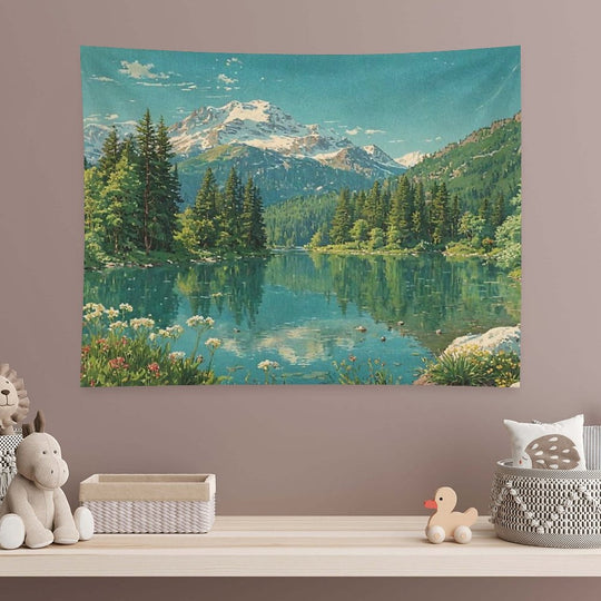 The Rockies Tapestry