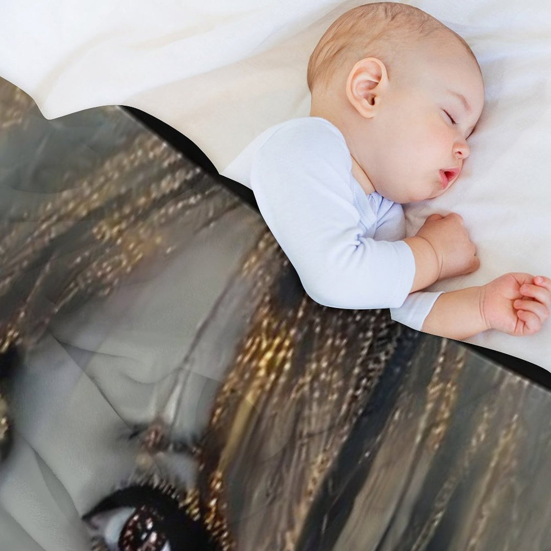 Mylène Farmer Velvety-soft Throw Blanket