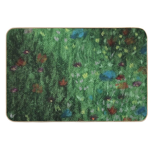 FLOWERY MEADOW  Fade-Resistant Bath Mat