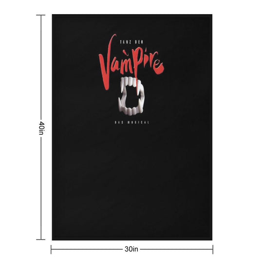 Tanz Der Vampire Plush Throw Blanket