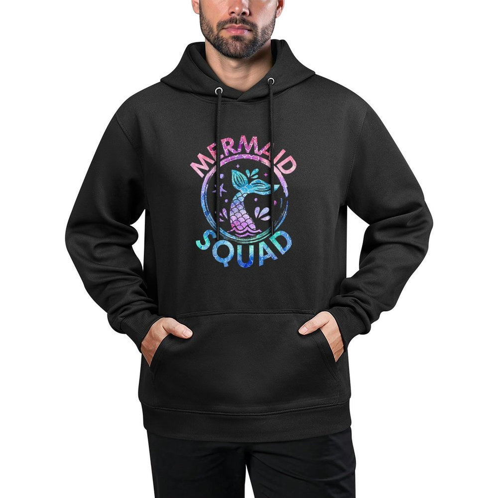 Cute Mermaid Birthday Squad Birthday Girl Party All-Day Comfort Hoodie