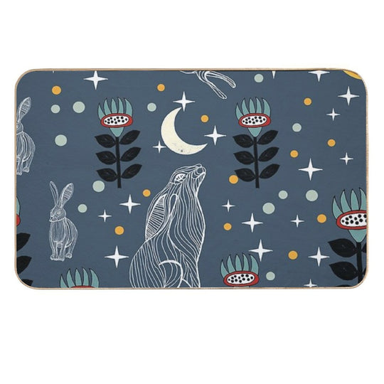 Hare Moon  Toxin-Free Bath Mat