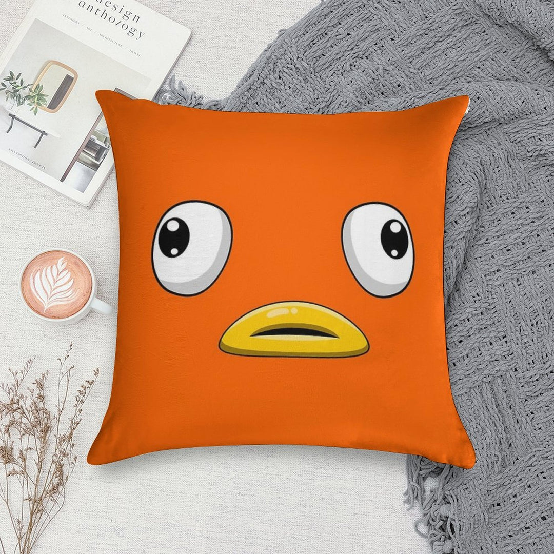 Fishstick Battle Royale Character Cute Face Soft Decorative Cover Throw Pillow