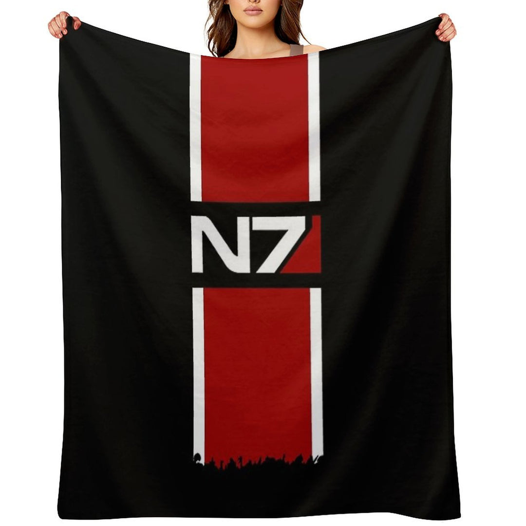 N7 Velvety-soft Throw Blanket