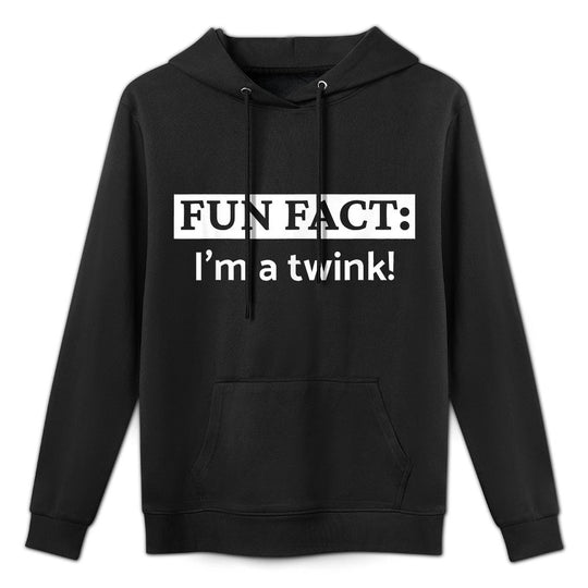 Im A Twink! Funny Twunk Gay Terminology Dating Apps Meme Unisex Design Hoodie
