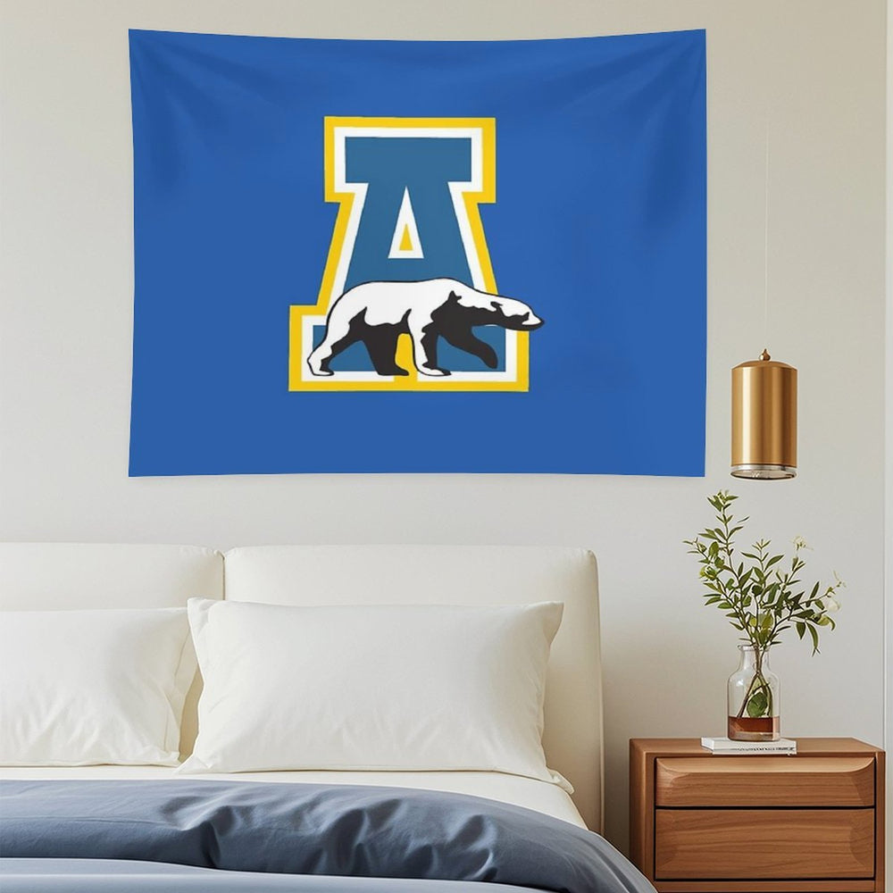 Alaska University Fans Art Tapestry
