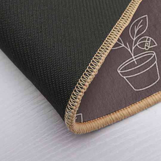 Serial Plant Murderer in Recovery – Funny Plant Lover T-Shirt & Merch  Stain-Proof Bath Mat