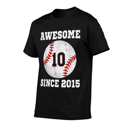 10th Birthday Baseball Player 10 Years Old Vintage Sports  Quick-drying T-Shirt