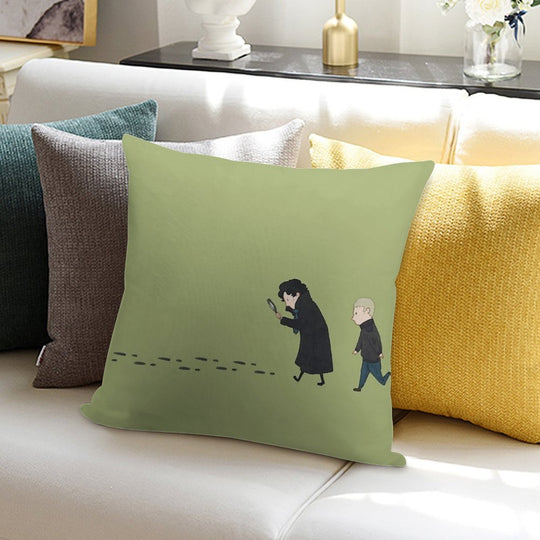 Clueing For Looks Soft Ultra-Soft Texture Throw Pillow