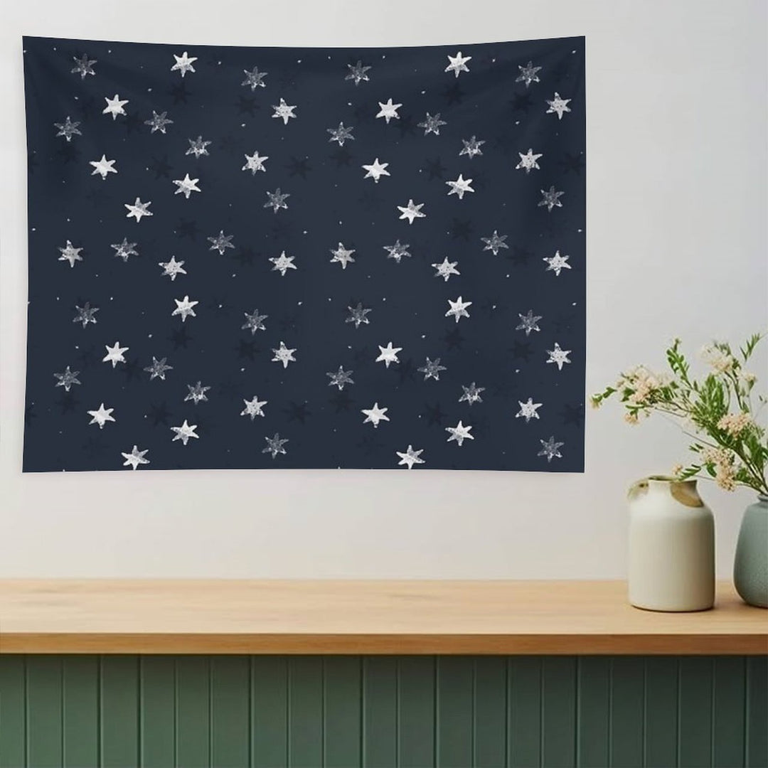 Stamped Star Tapestry
