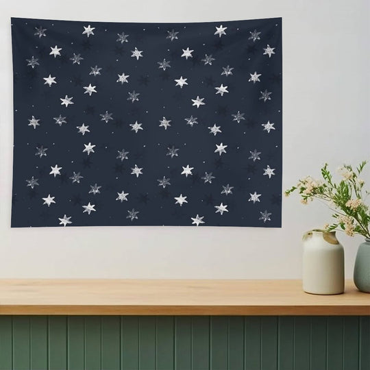 Stamped Star Tapestry