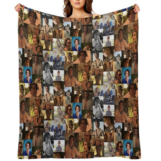 John B (Chase Stokes) Easy Care Throw Blanket